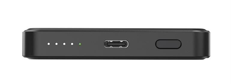 Gembird PB05-WPC15M-01 5000mAh Wireless PowerBank Black