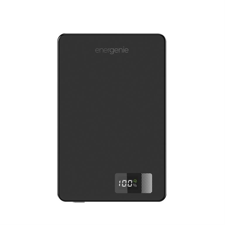 Gembird PB10-WPC15M-LCD-01 10000mAh Wireless PowerBank Black