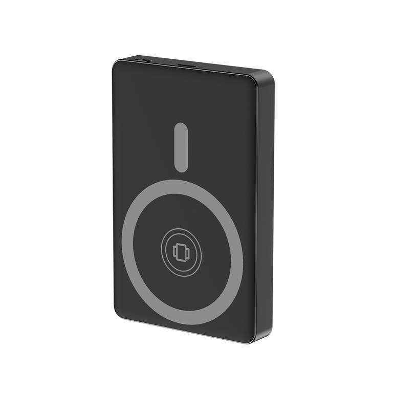Gembird PB10-WPC15M-LCD-01 10000mAh Wireless PowerBank Black