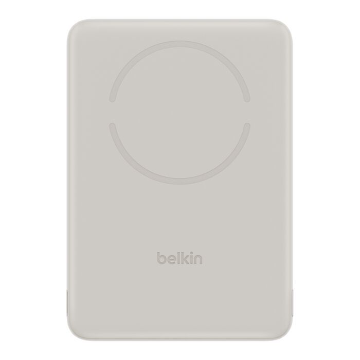 Belkin BoostCharge Slim Magnetic 5000mAh PowerBank Sand