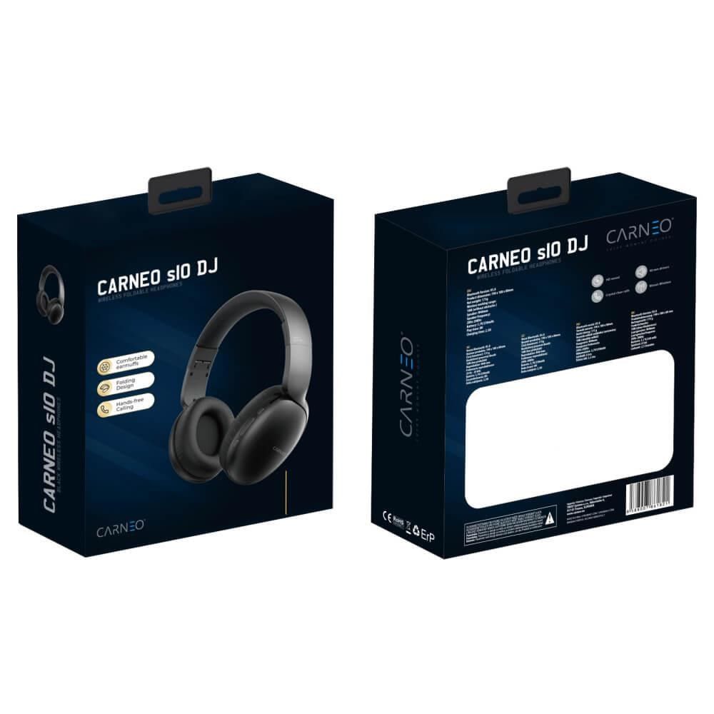 Carneo S10 DJ Bluetooth Headset Black