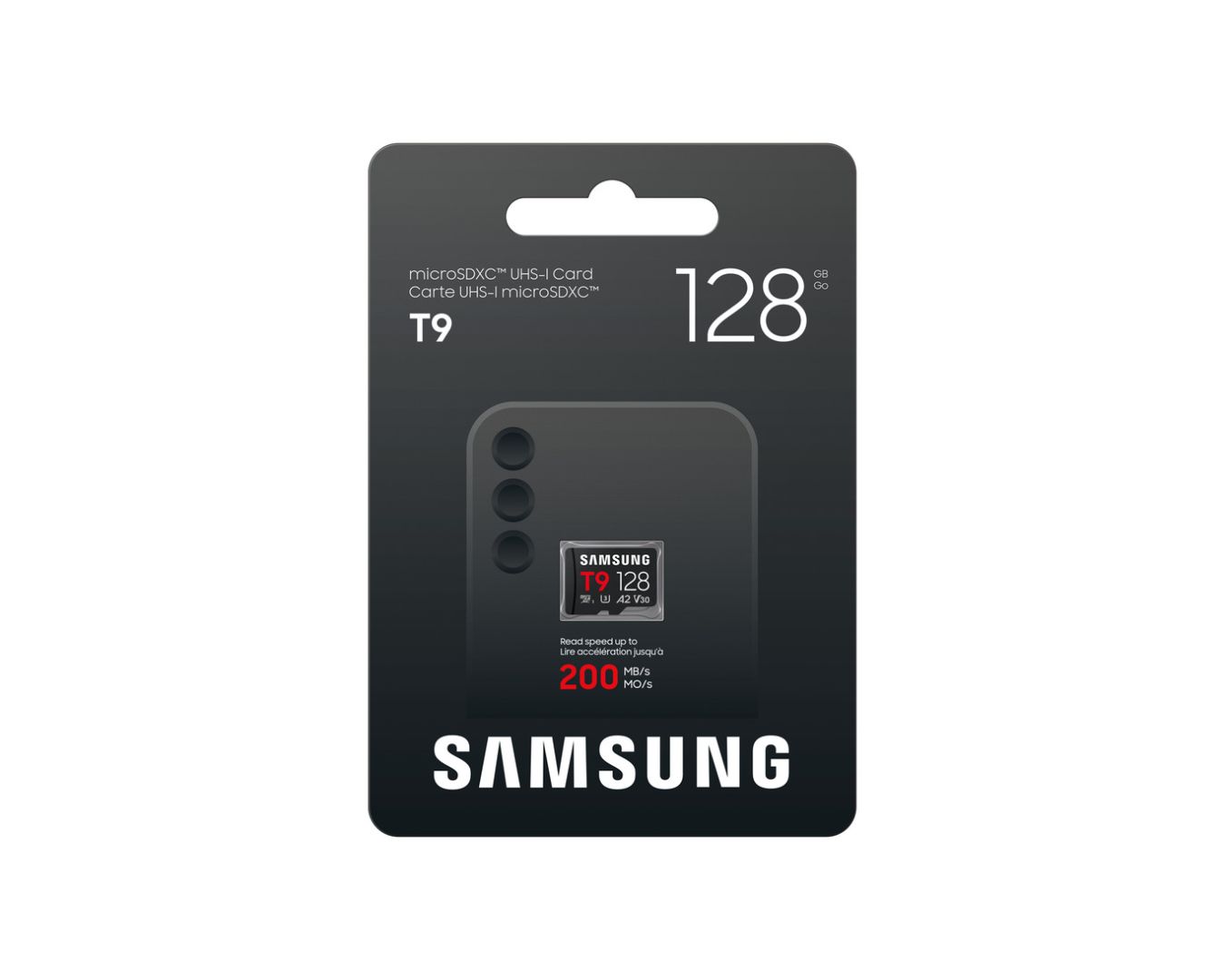 Samsung 128GB microSDXC T9 Class10 U3 V30 A2 adapter nélkül