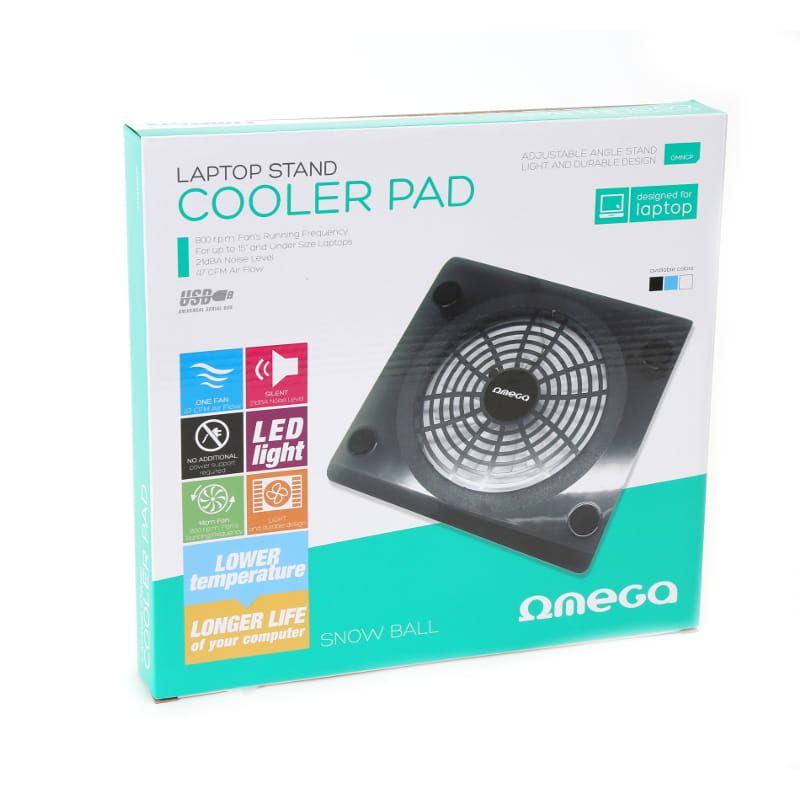 Platinet Omega SnowBall Notebook Hűtő White
