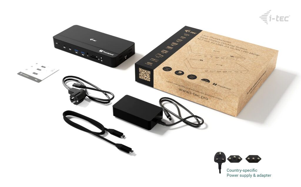 I-TEC Thunderbolt 5 Triple Display Docking Station UK