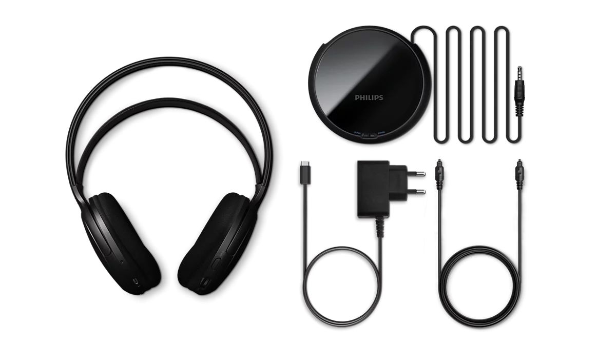 Philips SHD6000 Wireless Headphone Black
