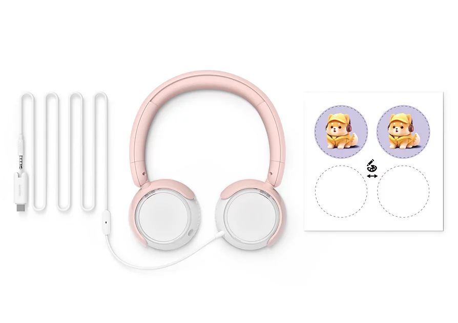 Philips TAK2000PK Headset Pink