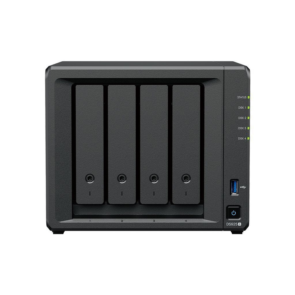Synology NAS DS925+ (12GB) (4xHDD + 2xM.2 SSD)