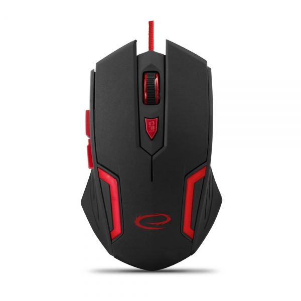 Esperanza MX205 Fighter Gamer mouse Black/Red