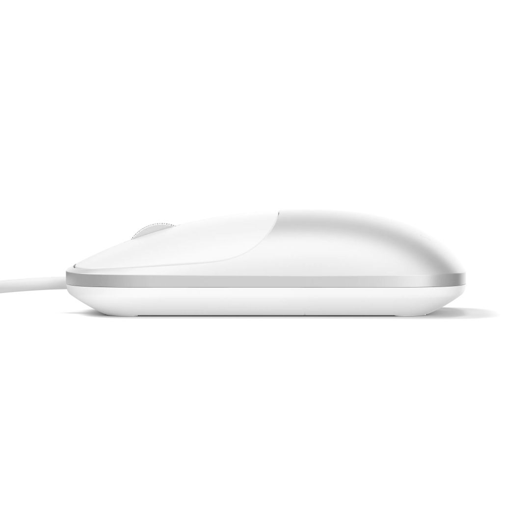 Satechi Slim LX Wired Mouse Silver