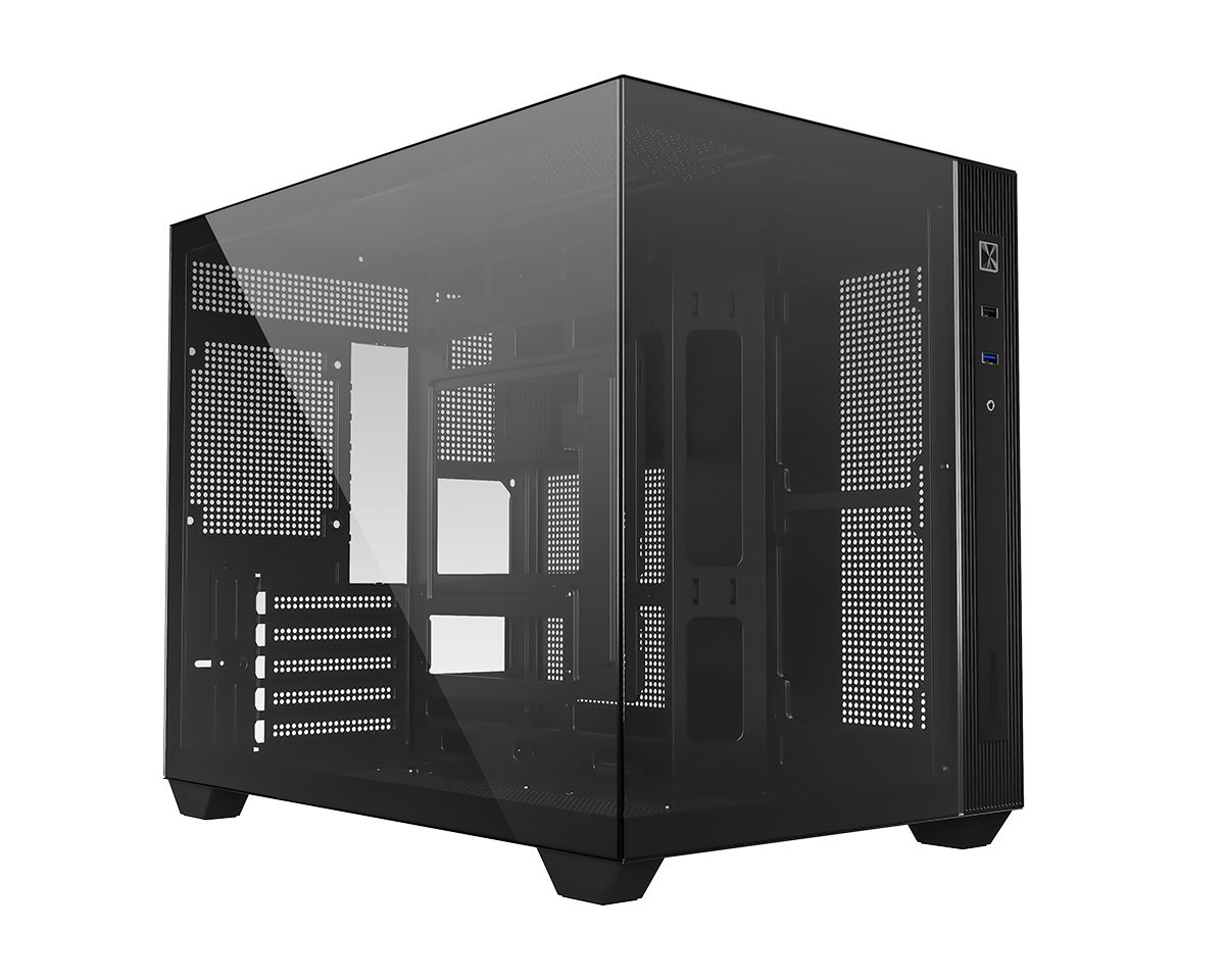 ID-COOLING VIEW 500 Tempered Glass Black