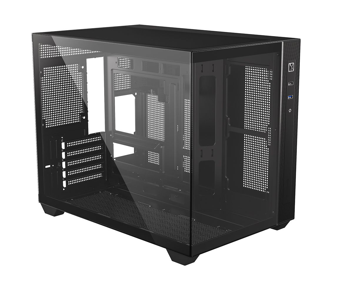ID-COOLING VIEW 500 Tempered Glass Black
