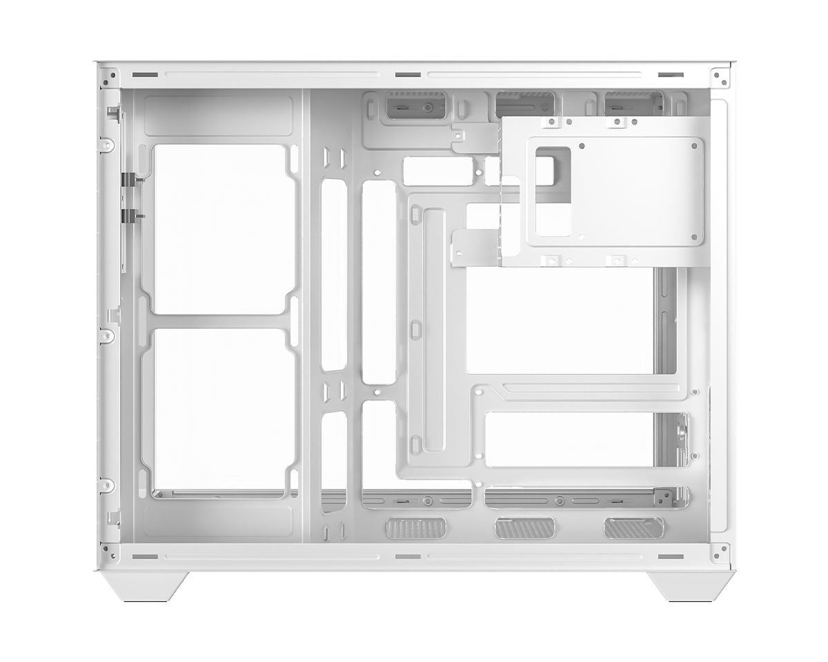ID-COOLING VIEW 500 Tempered Glass White