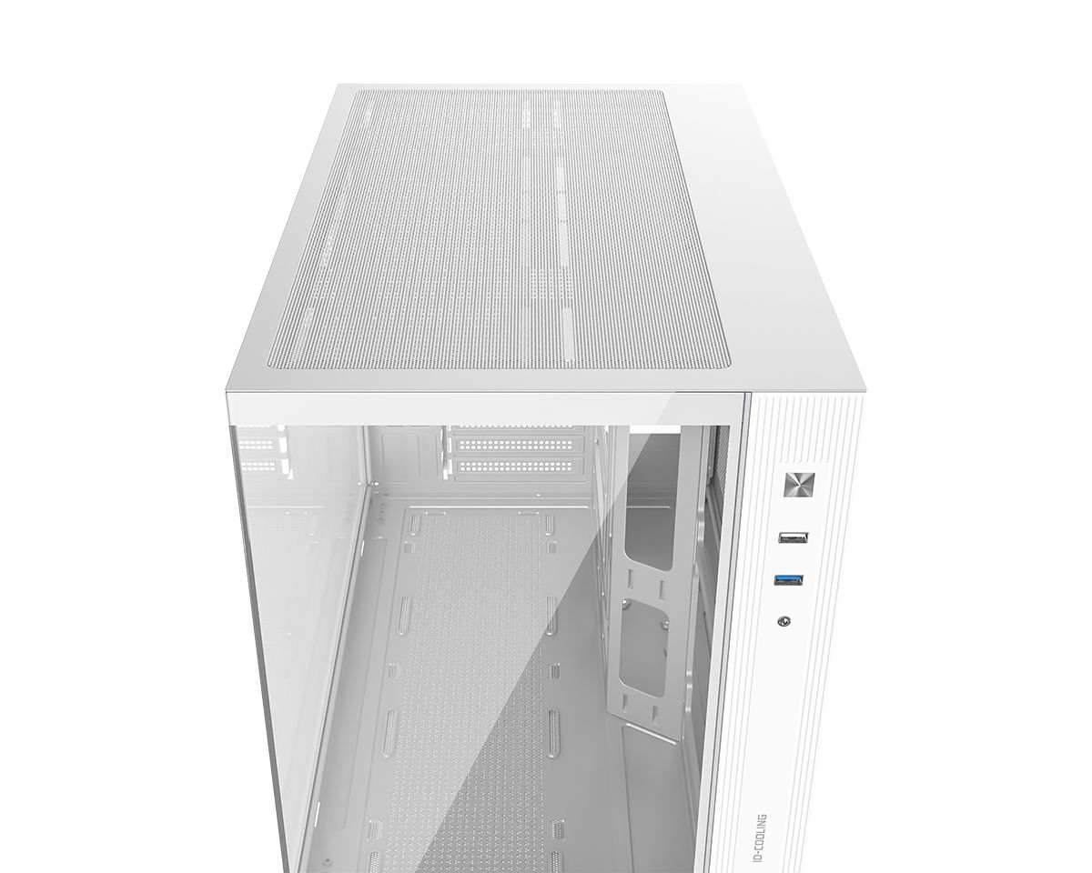 ID-COOLING VIEW 500 Tempered Glass White