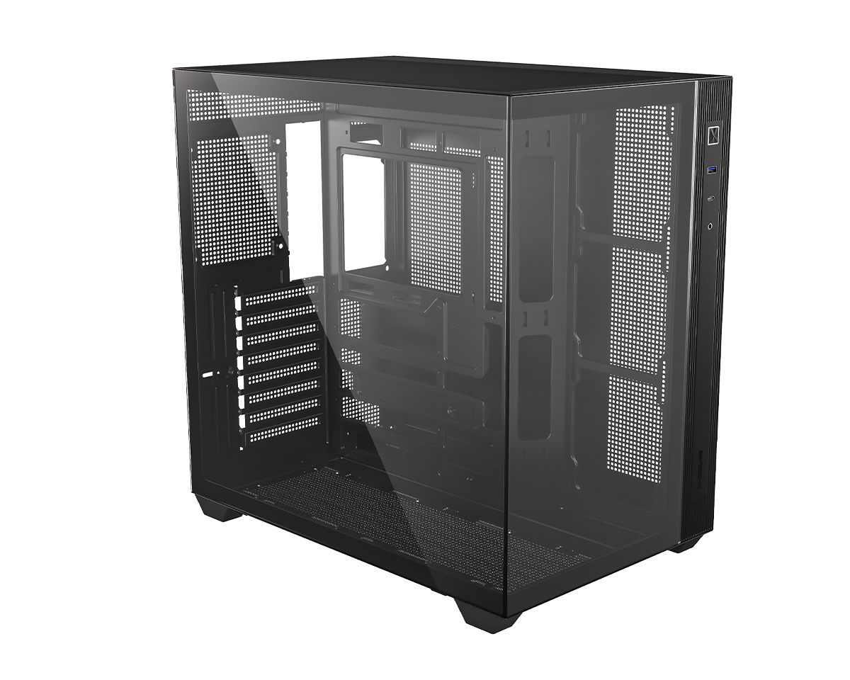 ID-COOLING VIEW 510 Tempered Glass Black