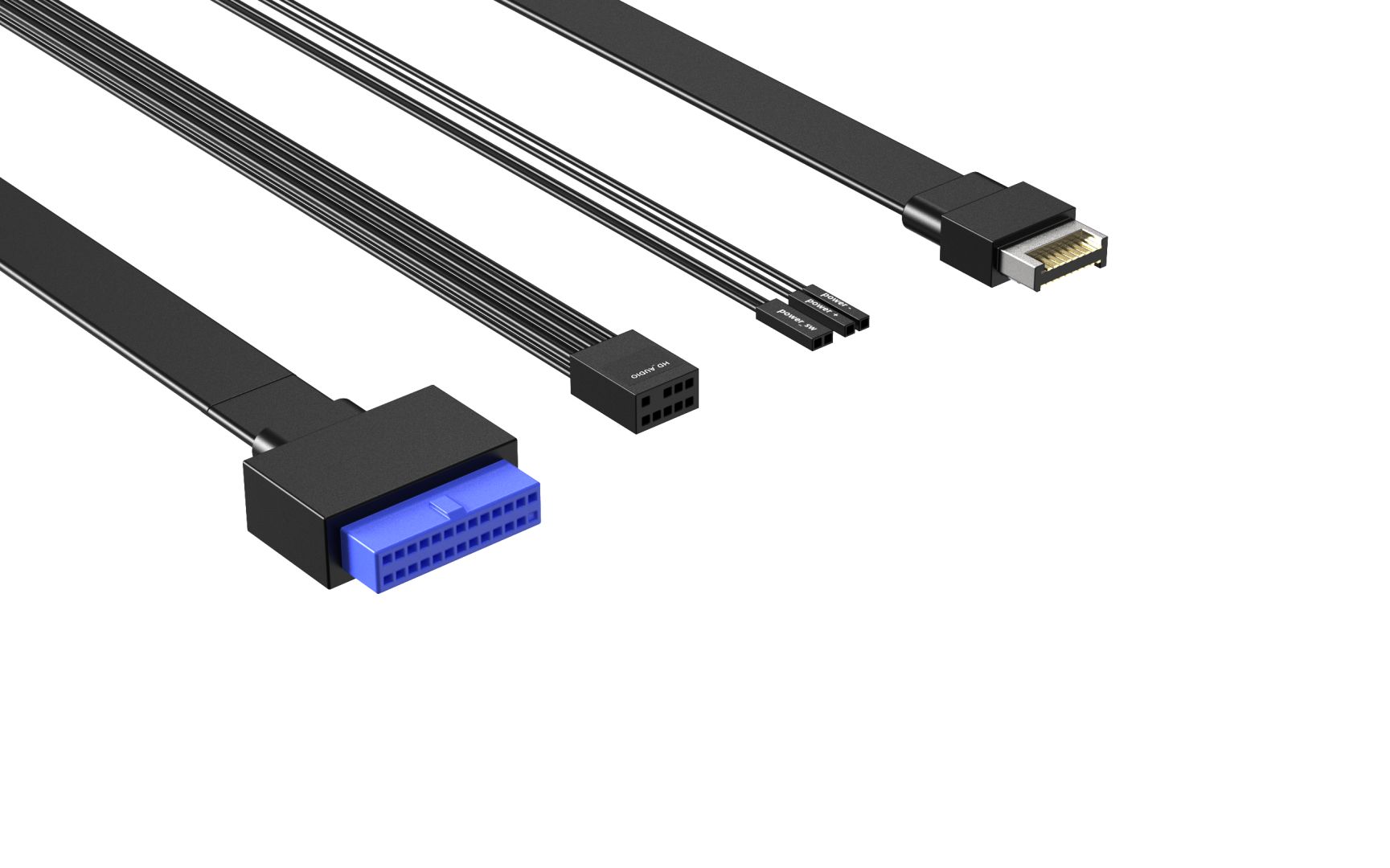 ID-COOLING VIEW 510 ARGB Tempered Glass Black