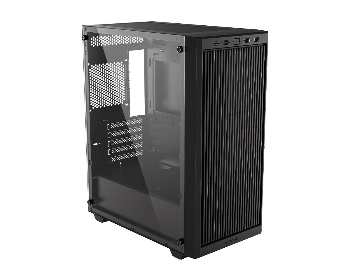 ID-COOLING WARE 300 Tempered Glass Black