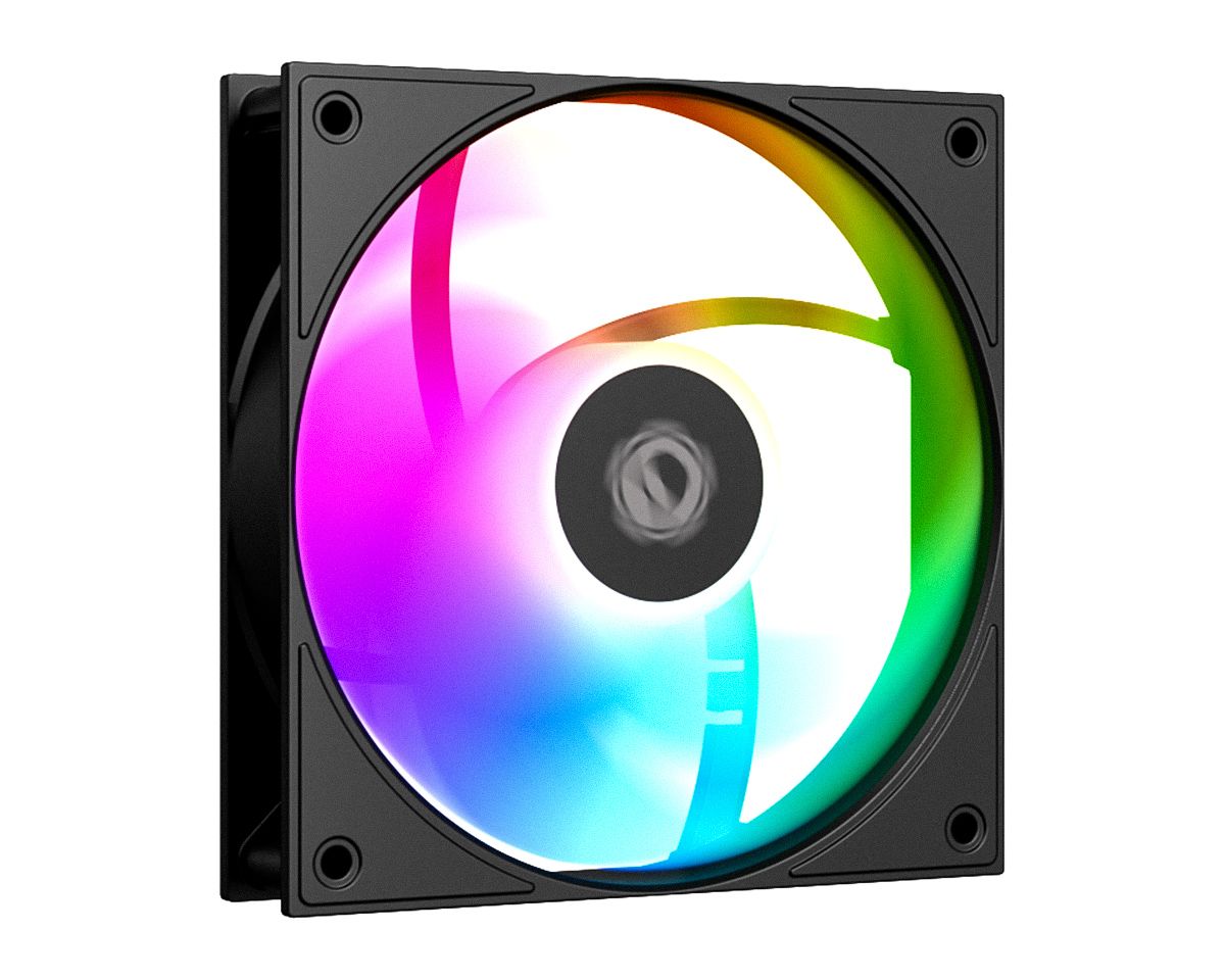 ID-COOLING WARE 300 ARGB Tempered Glass Black