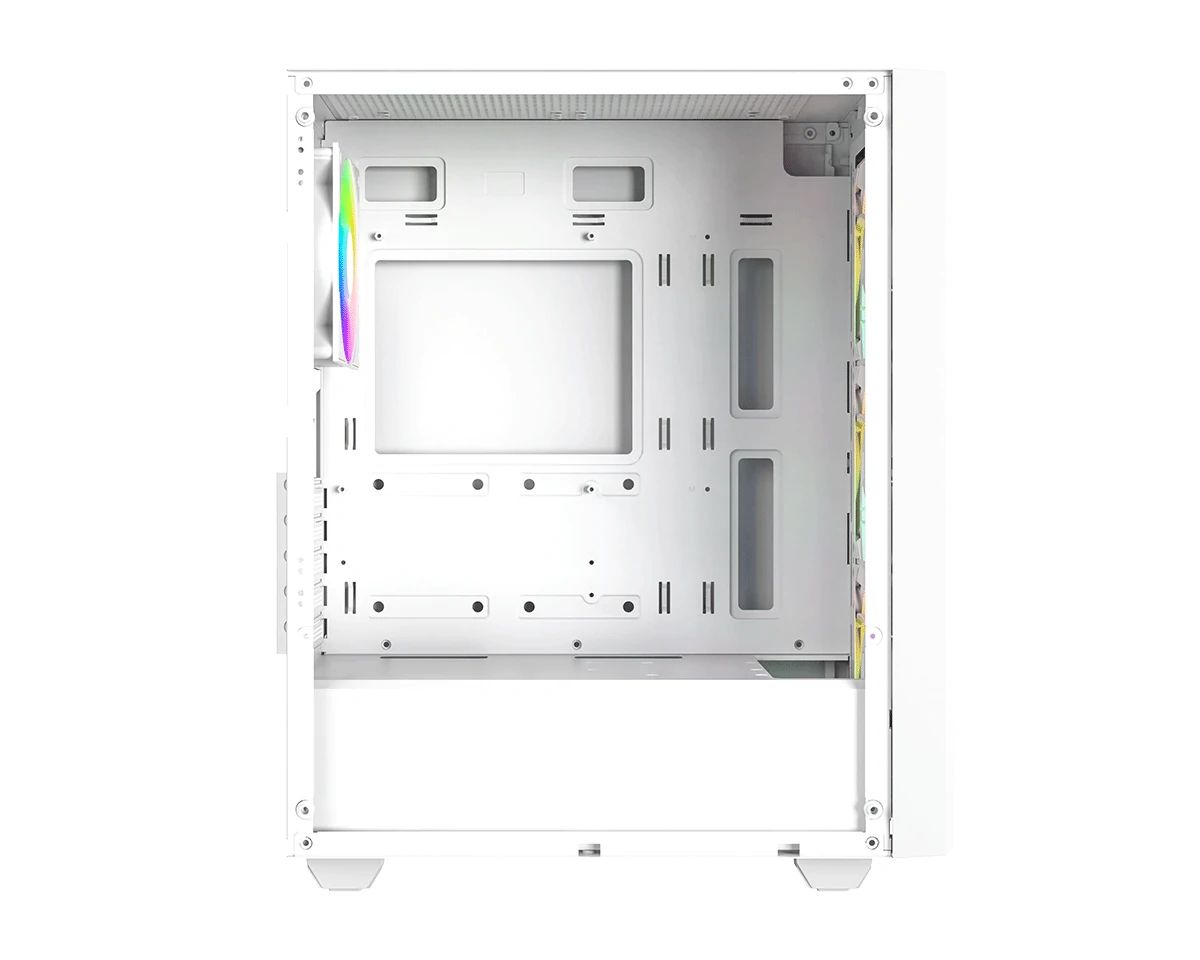 ID-COOLING WARE 300 ARGB WH Tempered Glass White