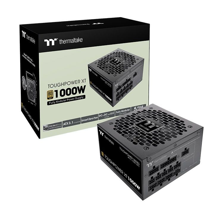 Thermaltake 1000W 80+ Gold Toughpower XT Black