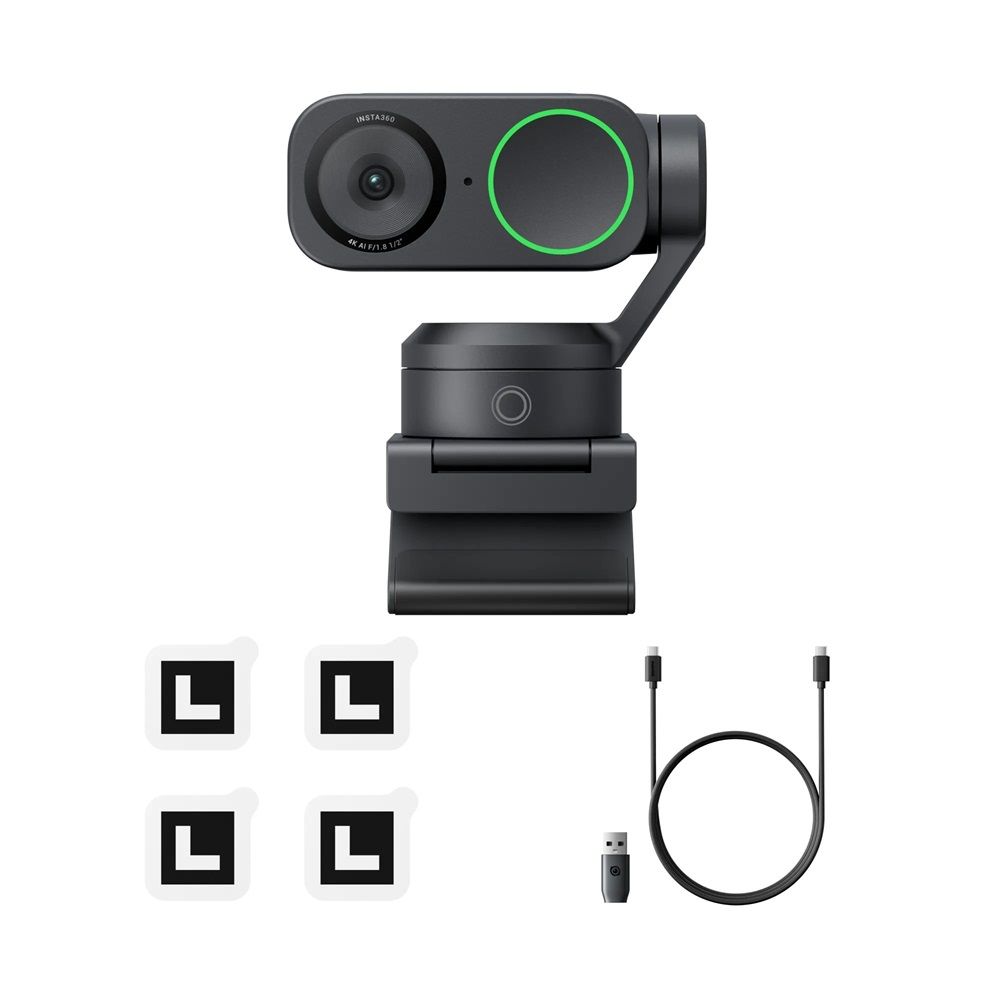 Insta360 Link 2 Webkamera Black