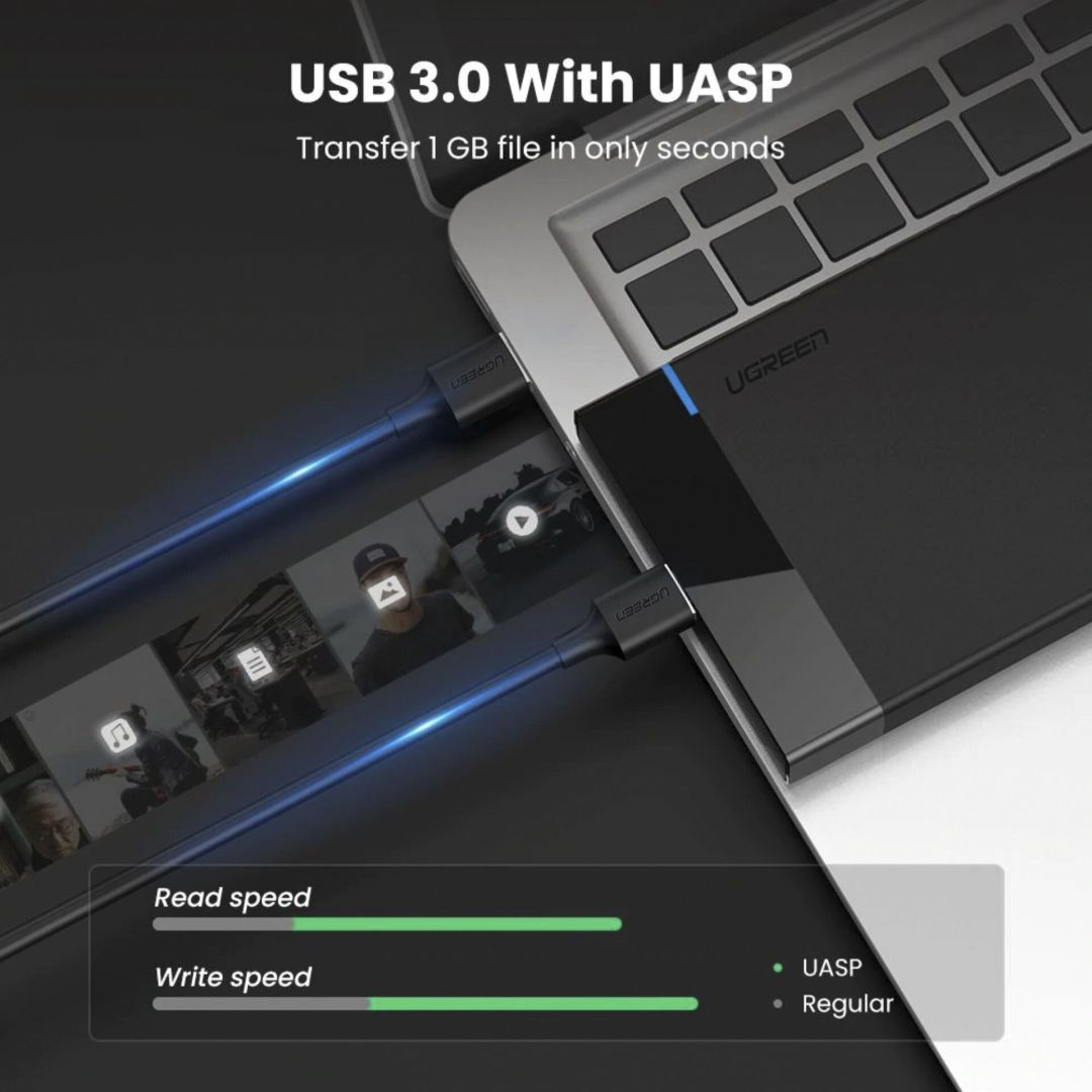 UGREEN External Hard Drive Enclosure for 2,5
