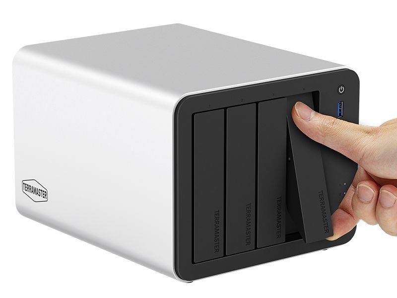 TerraMaster NAS F4-425 Plus (8GB) (4xHDD + 3xM.2 SSD)