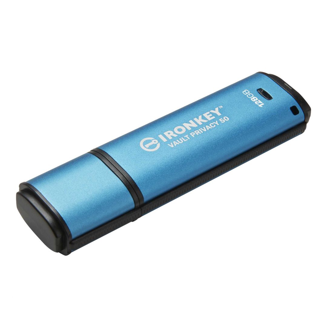 Kingston 128GB IronKey Vault Privacy 50 USB3.2 Blue