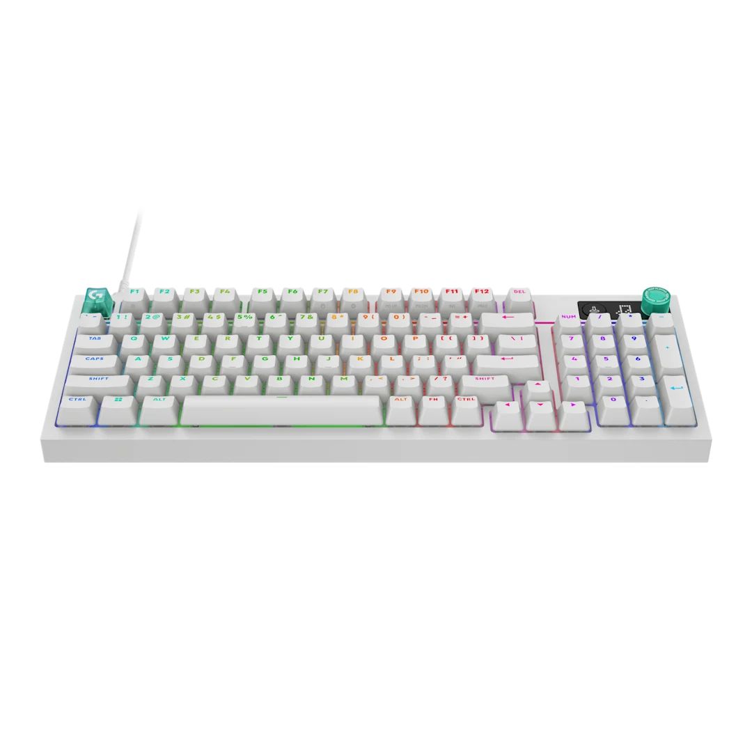 Logitech G316 X 98 Gaming Keyboard White UK