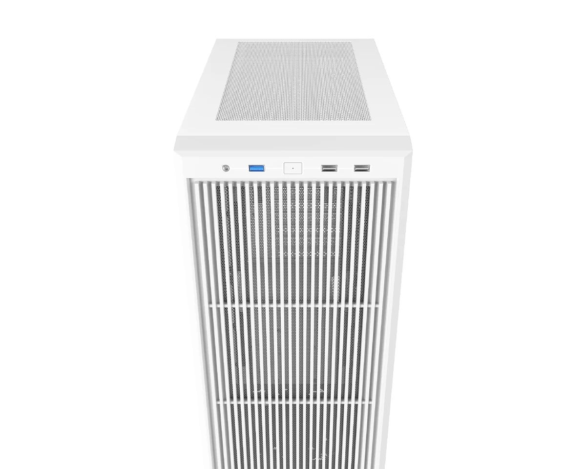 ID-COOLING WARE 310 WH Tempered Glass White