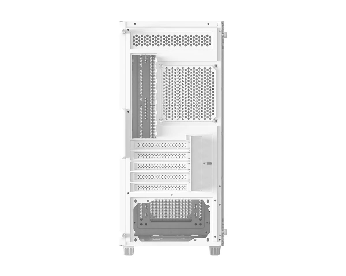 ID-COOLING WARE 310 WH Tempered Glass White