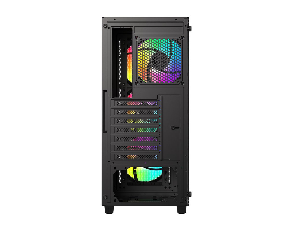 ID-COOLING WARE 310 ARGB Tempered Glass Black