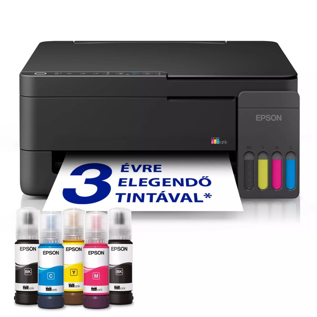 Epson EcoTank L3350W Wireless Tintasugaras Nyomtató/Másoló/Scanner