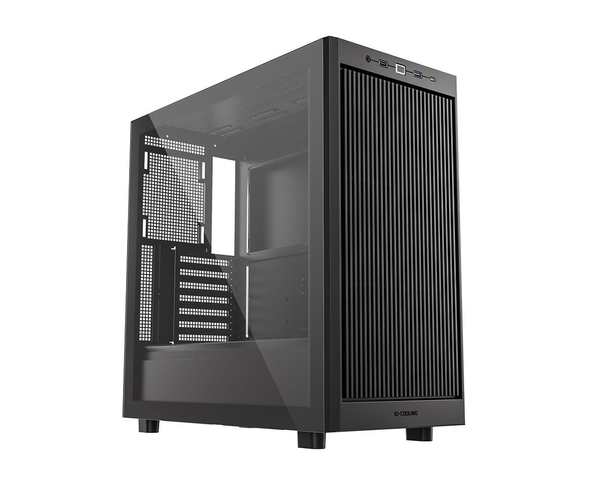 ID-COOLING WARE 510 Tempered Glass Black