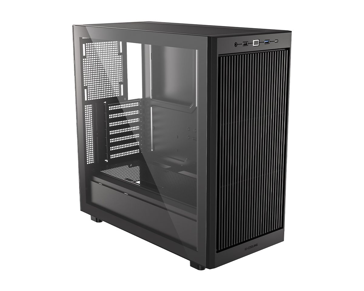 ID-COOLING WARE 510 Tempered Glass Black