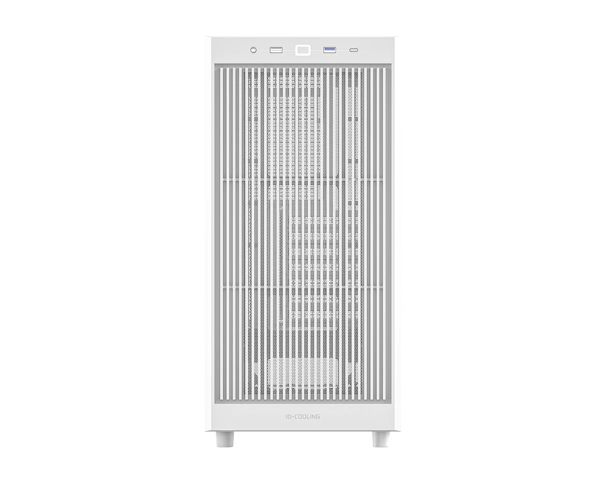 ID-COOLING WARE 510 WH Tempered Glass White