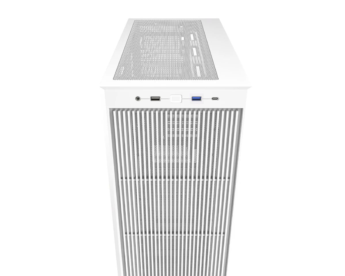 ID-COOLING WARE 510 WH Tempered Glass White