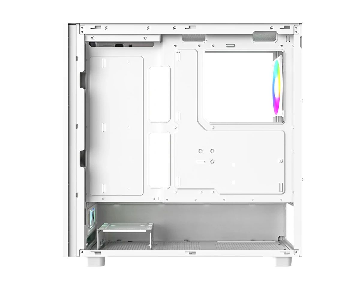ID-COOLING WARE 510 ARGB WH Tempered Glass White
