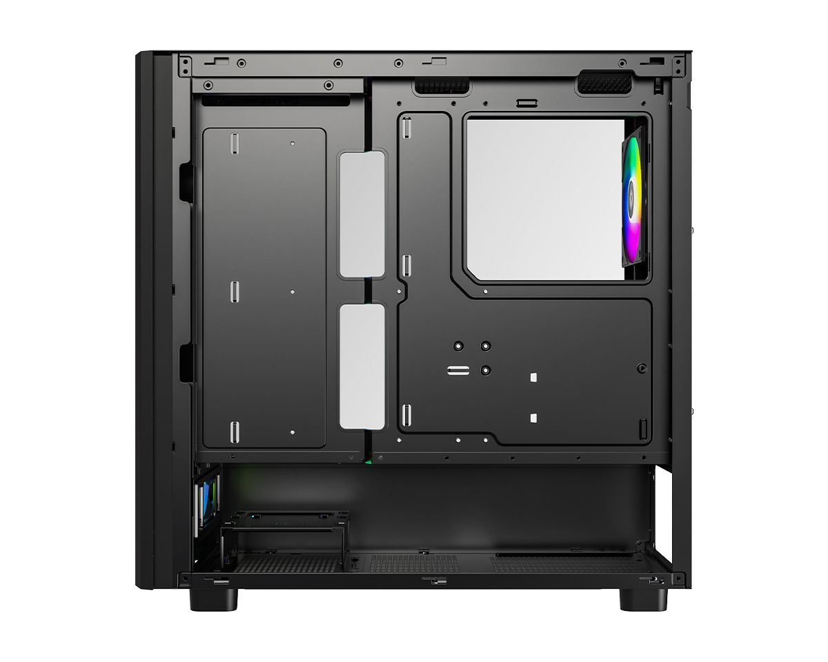ID-COOLING WARE 510 ARGB Tempered Glass Black