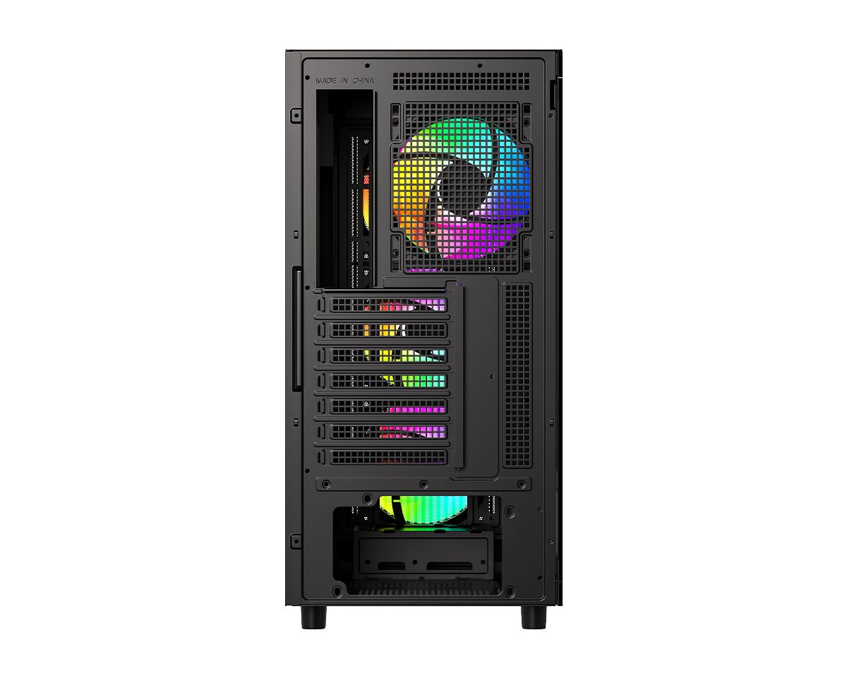 ID-COOLING WARE 510 ARGB Tempered Glass Black