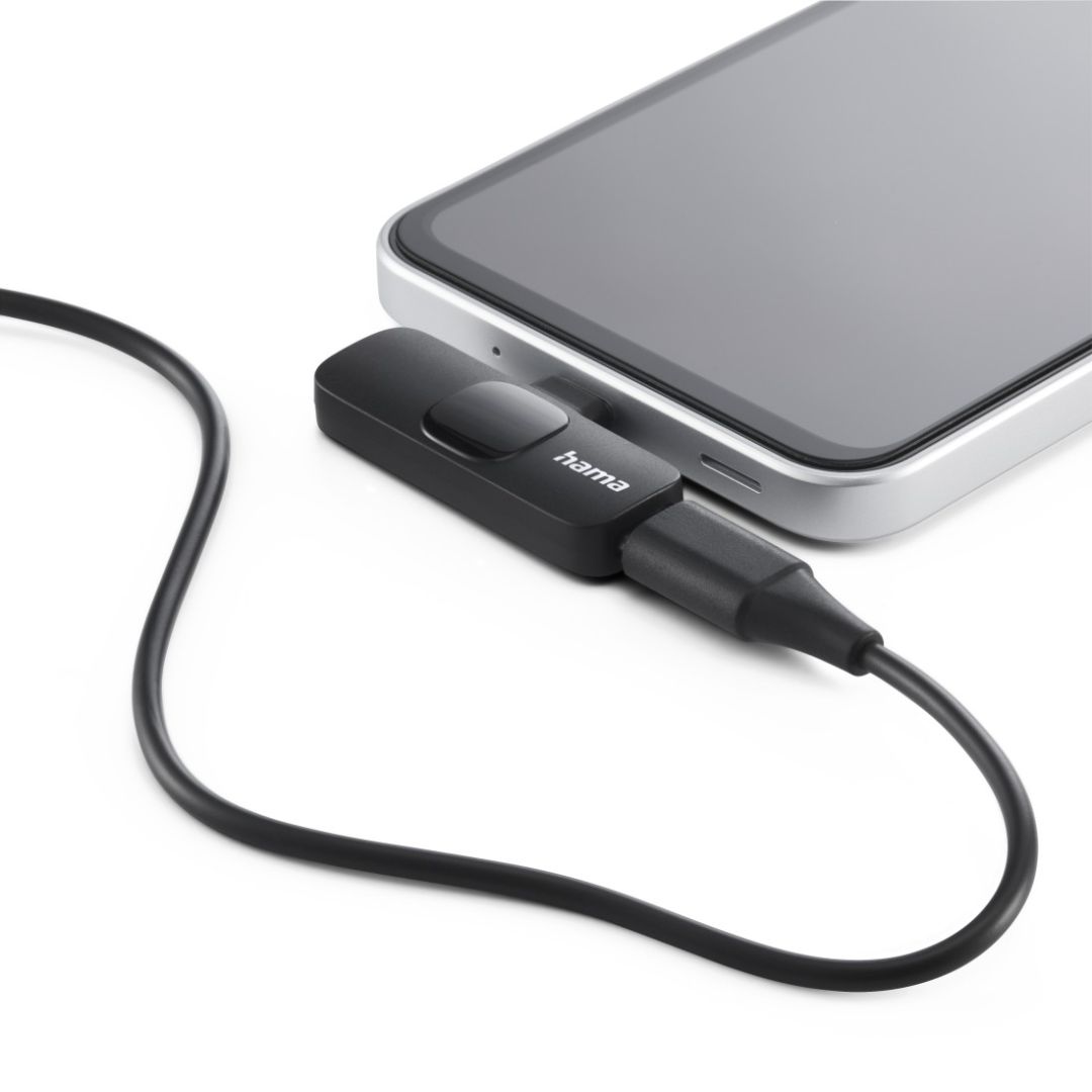 Hama Smart Wireless Microphone Black