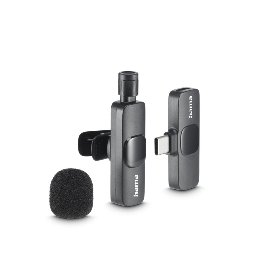 Hama Smart Wireless Microphone Black