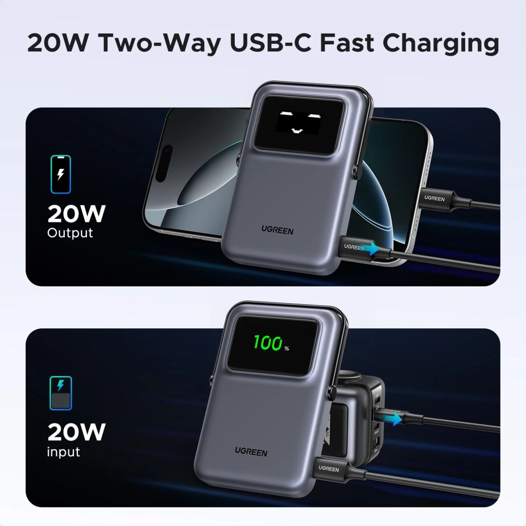 UGREEN PB505 20000mAh PowerBank Black