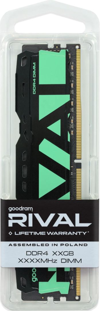 GoodRam 16GB DDR4 3200MHz Rival Radiant Green