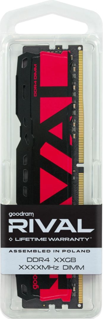 GoodRam 16GB DDR4 3200MHz Rival Radiant Red
