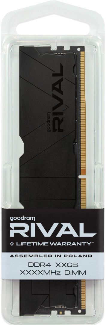 GoodRam 32GB DDR4 3600MHz Kit(2x16GB) Rival Deep Black