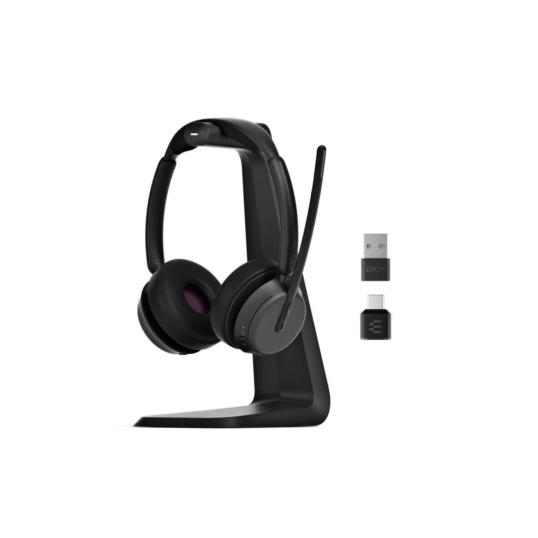 Sennheiser / EPOS IMPACT 1000 MS UC ANC Wireless Headset with Stand Black