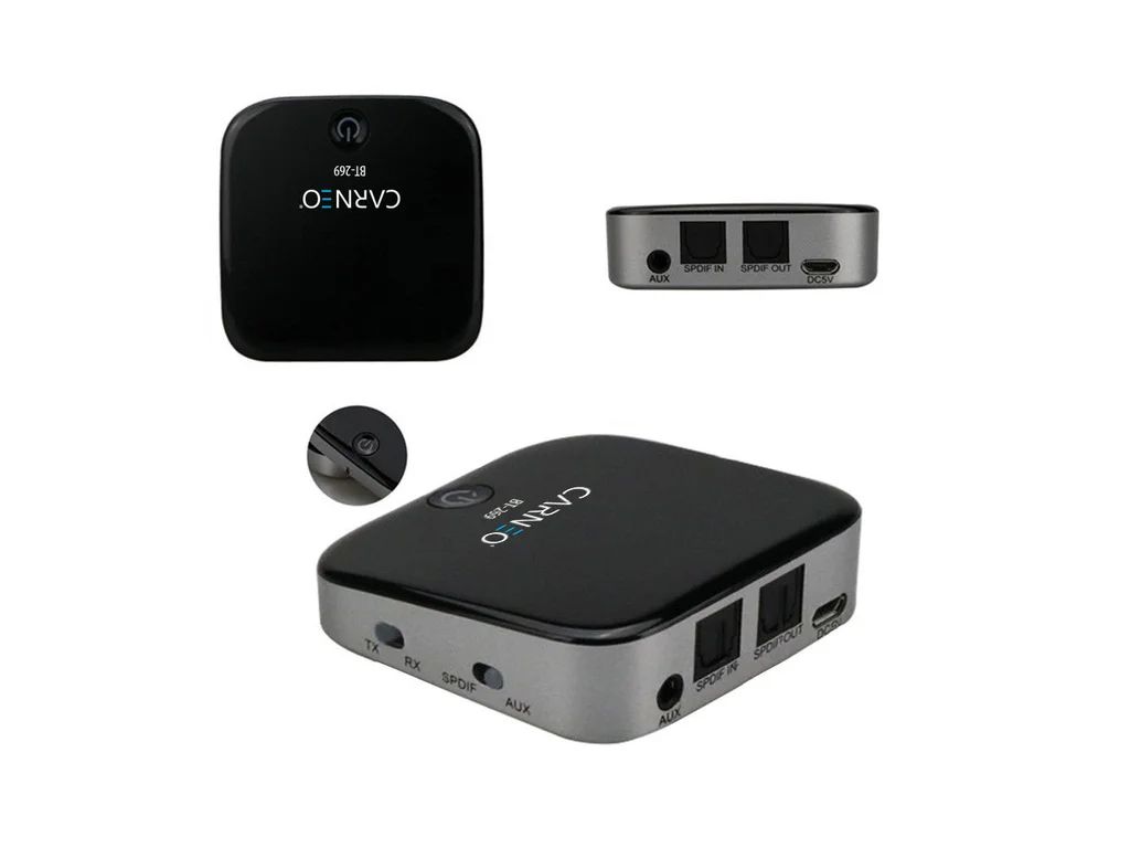Carneo BT-269 Bluetooth 5.0 Audio adapter Black