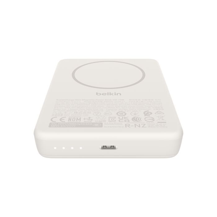Belkin BoostCharge Slim Magnetic 10000mAh PowerBank Sand