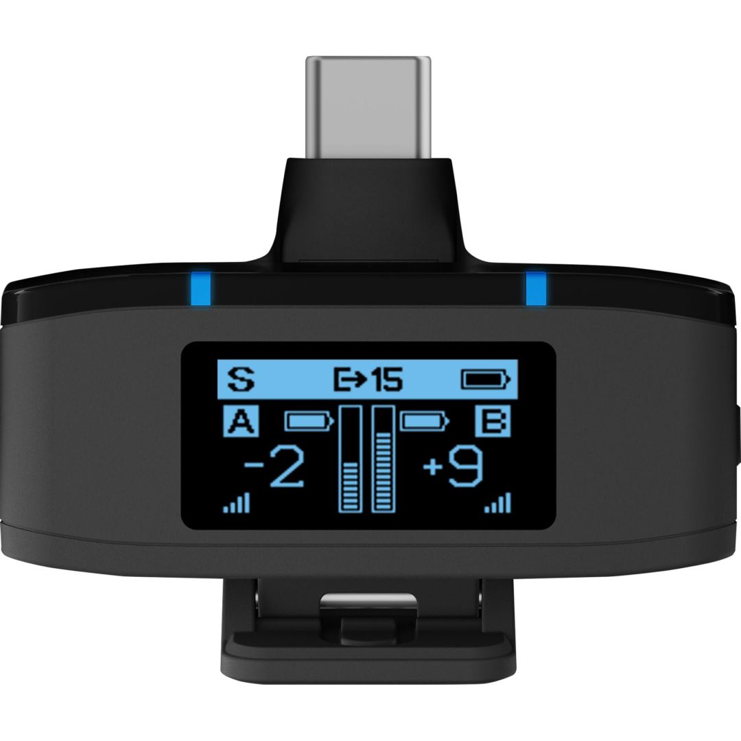 BOYA Boyamic 1 1TX + 3RX Wireless microphone Black