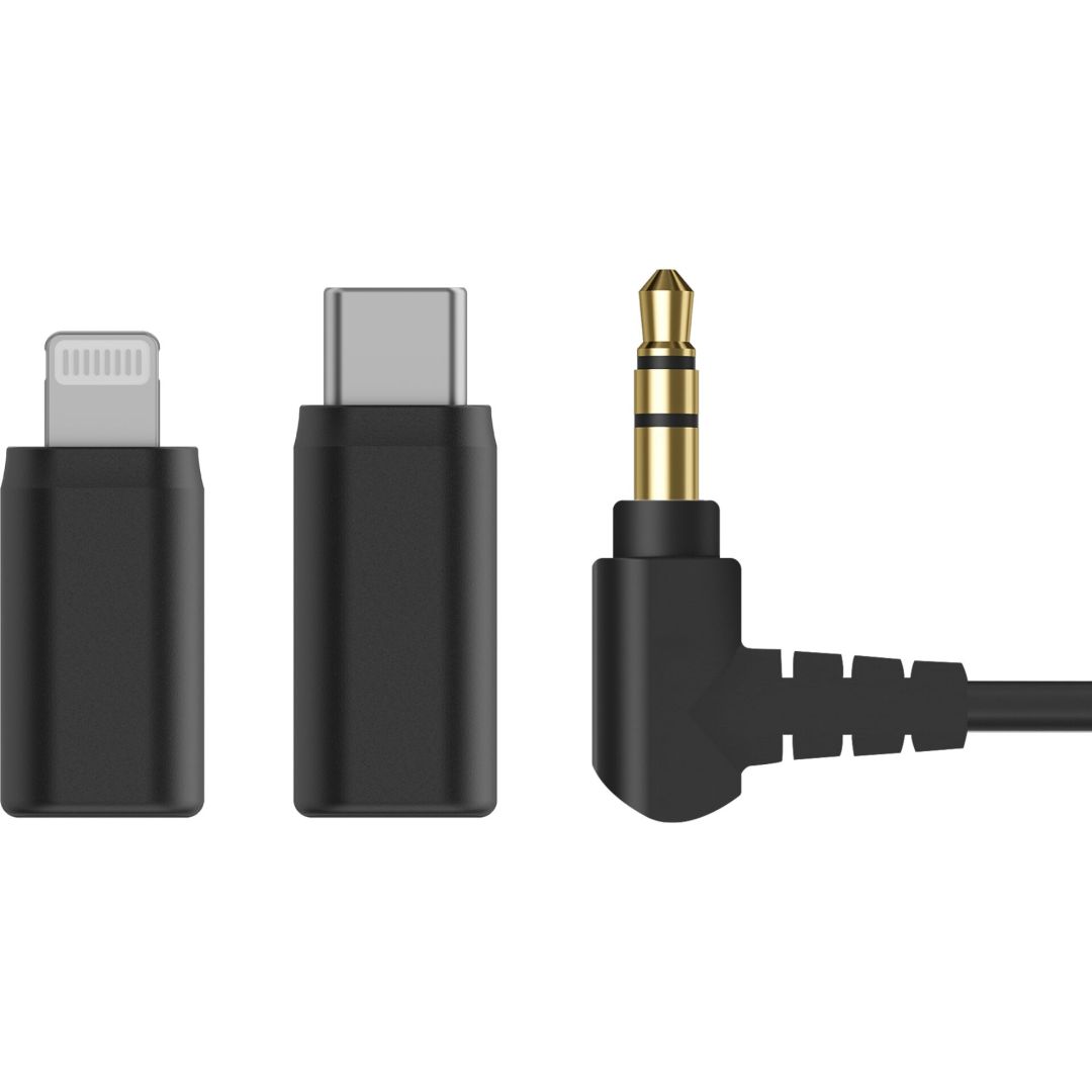 BOYA Boyamic 1 1TX + 3RX Wireless microphone Black